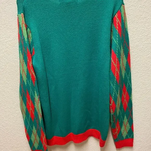 Jolly Sweaters Dinosaur Holiday Sweater - Picture 8 of 8